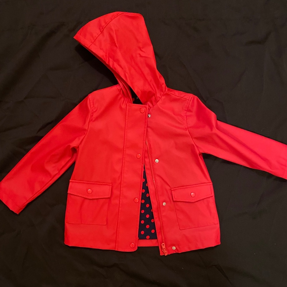 Toddler girls rain coat